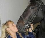 Valérie Damidot au 16 ème Festival Epona dans l'hippodrome de Cabourg le 11 octobre 2009 