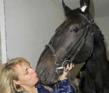Valérie Damidot au 16 ème Festival Epona dans l'hippodrome de Cabourg le 11 octobre 2009 