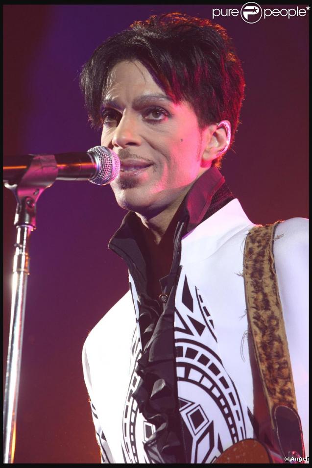 Prince en concert à Paris au Grand Palais le 12 octobre 2009