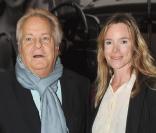 Massimo Gargia et Géraldine Danon au cours de l'exposition sur Brigitte Bardot, les années 