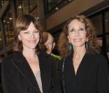Alexandra Kazan et Marisa Berenson au cours de l'exposition sur Brigitte Bardot, les années 