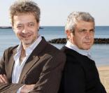 Michel Boujenah et Emmanuel Salinger à l'ouverture du festival de Saint-Jean de Luz, le 13 octobre 2009.