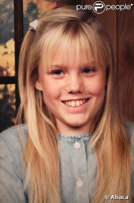 Jaycee Dugard à l'époque de son enlèvement...