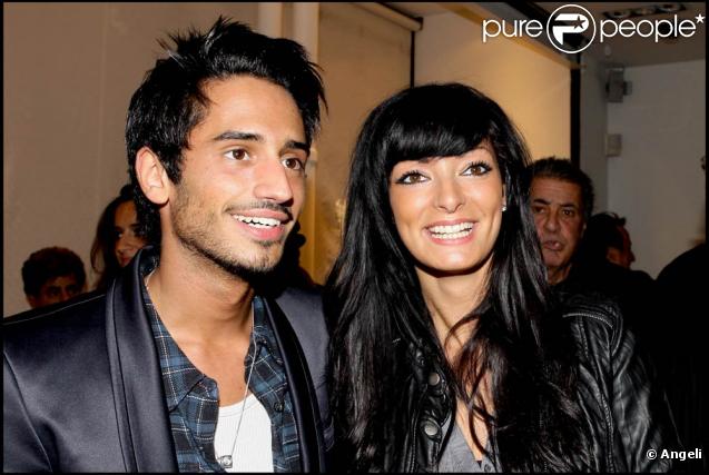 Emilie et Léo, à l'occasion des 32 ans de la marque de haute-fourrure Sam-Rone, au Sam-Rone's Space, à Paris, le 14 octobre 2009 !