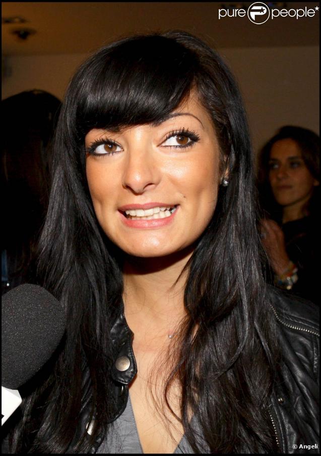 Emilie, à l'occasion des 32 ans de la marque de haute-fourrure Sam-Rone, au Sam-Rone's Space, à Paris, le 14 octobre 2009 !