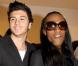 Bruno et FX, à l"occasion des 32 ans de la marque de haute-fourrure Sam-Rone, au Sam-Rone"s Space, à Paris, le 14 octobre 2009 !