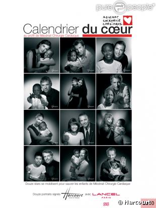 Calendrier du Coeur 2010