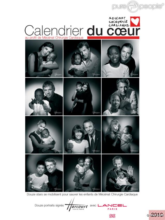 Calendrier du Coeur 2010