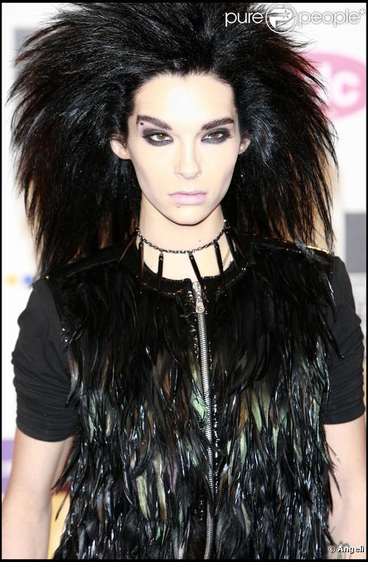 Le chanteur Bill Kaulitz : avec lui c'est toujours un feu d'artifice de cheveux 