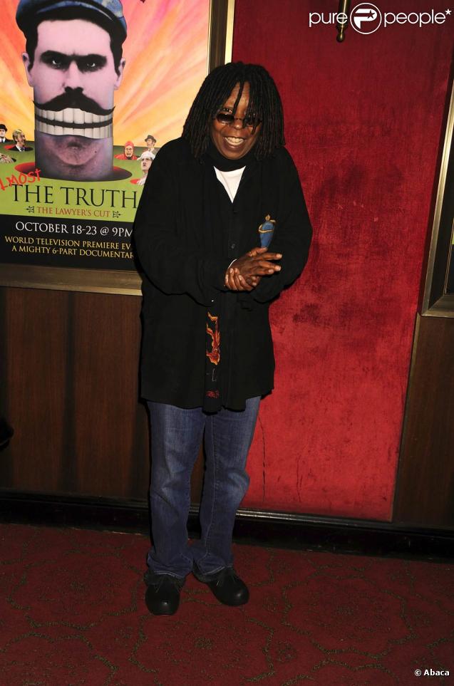 Whoopi Goldberg, le 15 octobre à New York pour les 40 ans des Monty Pythons 
