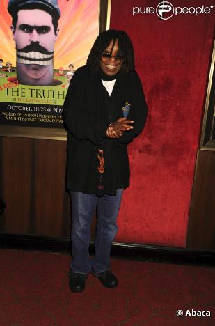Whoopi Goldberg, le 15 octobre à New York pour les 40 ans des Monty Pythons 