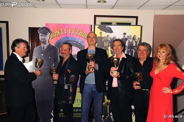 Les Monty Python ont fêté leurs quarante ans de burlesque avec un Bafta spécial lors de la projection d'un documentaire qui leur est consacré, le 15 octobre à New York