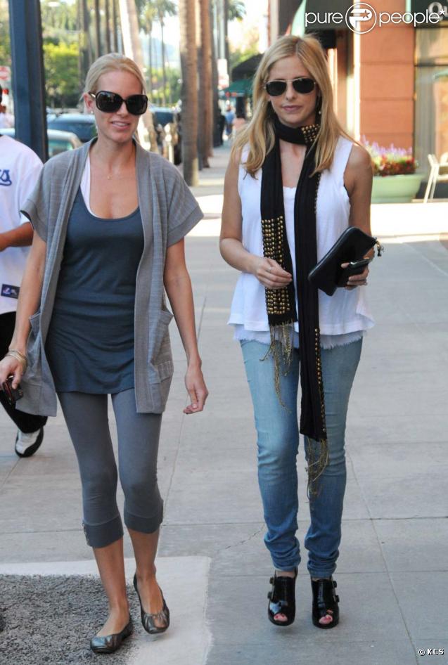 Sarah Michelle Gellar le 15 octobre dans les rues de Beverly Hills !