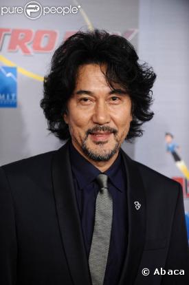 Koji Yakusho, à l'occasion de l'avant-première d' Astroboy , qui s'est tenue au Mann's Chinese Theatre de Los Angeles, le 19 octobre 2009 !