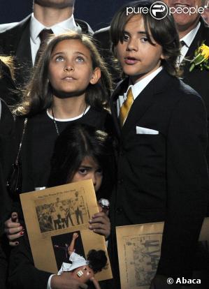Prince Michael, Paris et Prince Michael II, les enfants de Michael Jackson