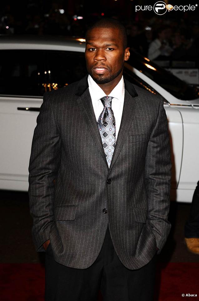 50 Cent lors de l'avant-première mondiale de Dead Man Running à L'Odeon Western à Londres le 22 octobre 2009