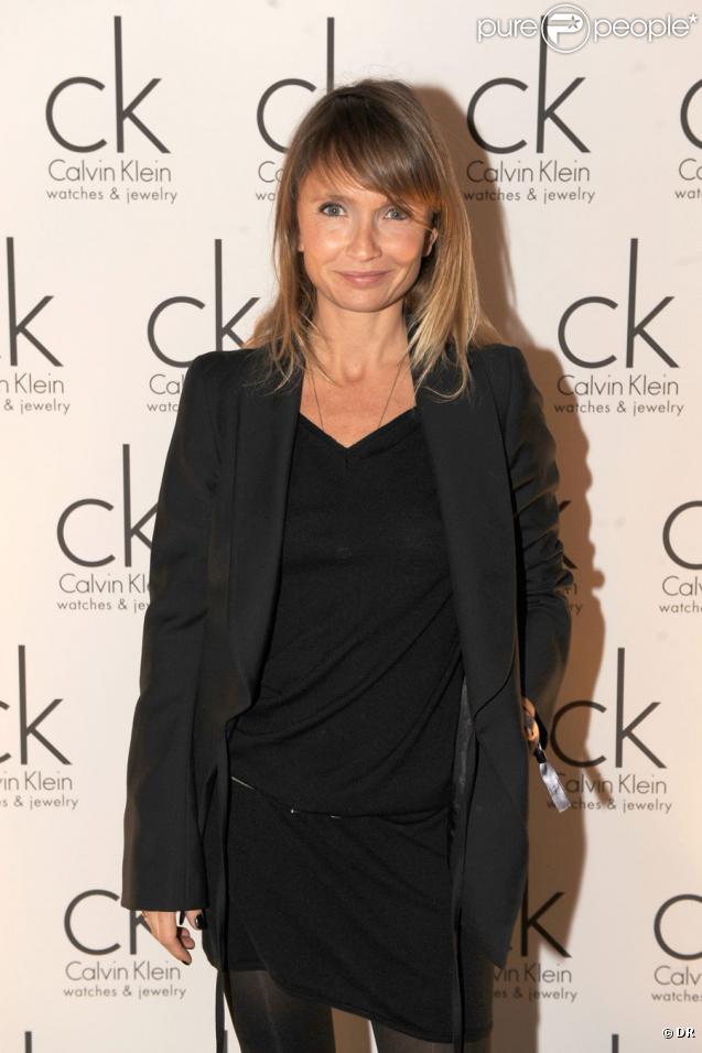 Axelle Laffont lors de la soirée des 5 ans de Calvin Klein bijoux à Paris le 22 octobre 2009