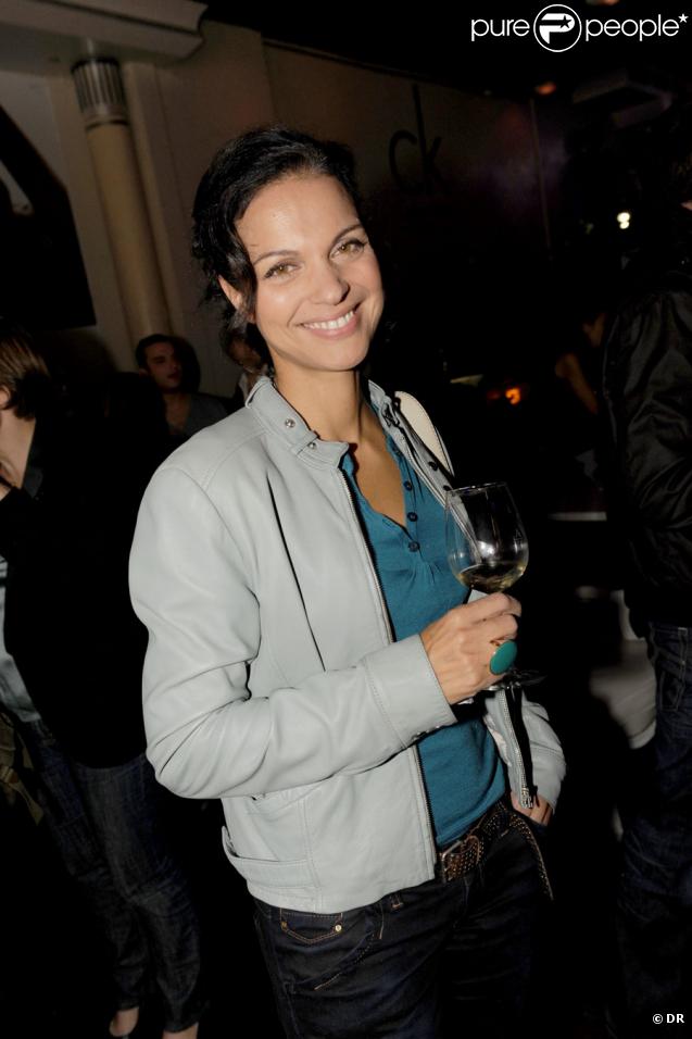 Isabelle Giordano lors de la soirée des 5 ans de Calvin Klein bijoux à Paris le 22 octobre 2009
