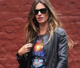 Gisele Bündchen, bien enceinte, à New York. Octobre 2009