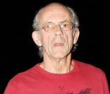 Christopher Lloyd, à l'occasion du concert de U2 et des Black Eyed Peas, dans l'enceinte du Rose Bowl de Pasadena, en Californie, le 25 octobre 2009 !