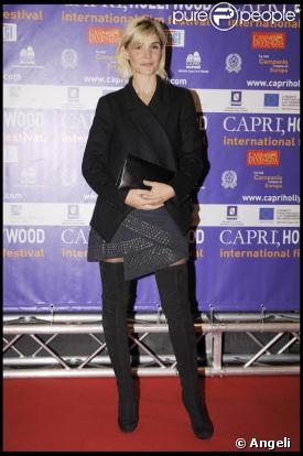 Clotilde Courau à la soirée Capri Hollywood le 26/10/09 à Milan