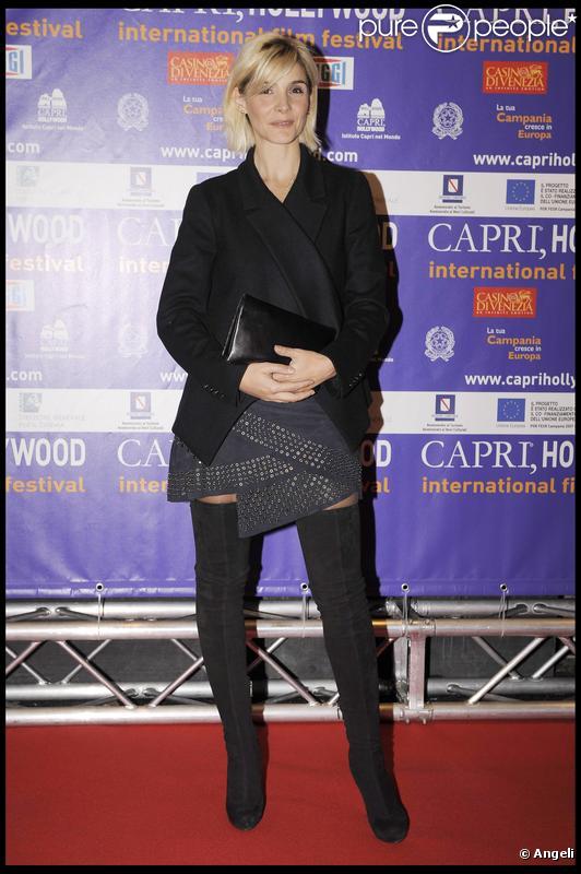 Clotilde Courau à la soirée Capri Hollywood le 26/10/09 à Milan