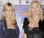 Raffaella Zardo et Valeria Marini à la soirée Capri Hollywood le 26/10/09 à Milan
