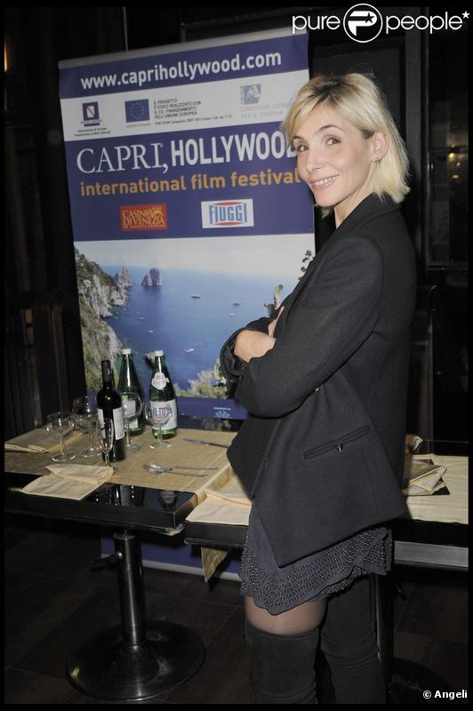 Clotilde Courau à la soirée Capri Hollywood le 26/10/09 à Milan