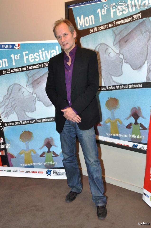 hippolyte Girardot lors de Mon premier festival de cinéma qui s'est ouvert le 28 octobre 2009 à Paris