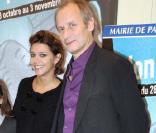Hippolyte Girardot et Emma de Caunes, la marraine de Mon premier festival de cinéma qui s'est ouvert le 28 octobre 2009 à Paris
