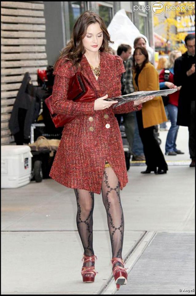 Leighton Meester, la plus raffinée des Gossip Girls, fait honneur à sa réputation... Elégance toujours ! 