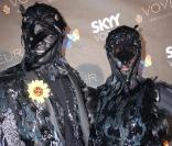 Heidi Klum et Seal ont fait sensation le 31/10/09 pour Halloween déguisés en oiseaux !