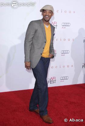 Will Smith, à l'occasion de l'avant-première de  Precious , dans le cadre de l'AFI FEST 2009, au Graumann's Chinese Theatre de Los Angeles, le 1er novembre 2009.