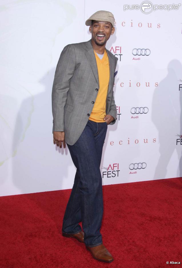 Will Smith, à l'occasion de l'avant-première de  Precious , dans le cadre de l'AFI FEST 2009, au Graumann's Chinese Theatre de Los Angeles, le 1er novembre 2009.