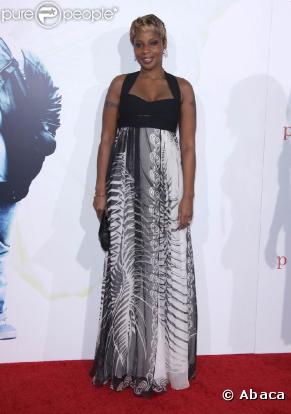 Mary J. Blige, à l'occasion de l'avant-première de  Precious , dans le cadre de l'AFI FEST 2009, au Graumann's Chinese Theatre de Los Angeles, le 1er novembre 2009.