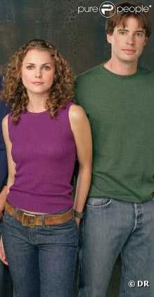 Keri Russell et Scott Foley dans Felicity