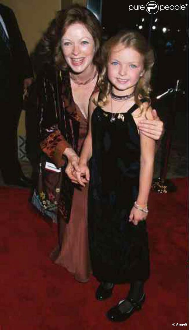 Frances Fisher et la fille qu'elle a eue avec Clint Eastwood, Francesca Easwtood en 2000