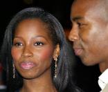 La chanteuse Jamelia et le footballeur Darren Byfield