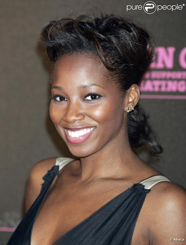 La chanteuse Jamelia  