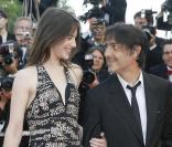 Yvan Attal et sa compagne Charlotte Gainsbourg au Festival de Cannes, en 2009 