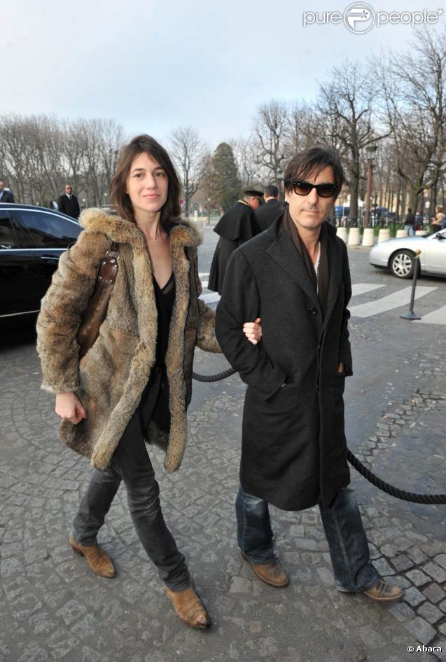 Yvan Attal et Charlotte Gainsbourg en mars 2009 