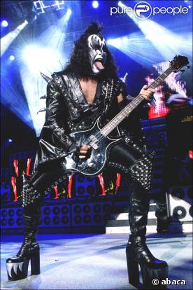 Gene Simmons à l'époque de KISS