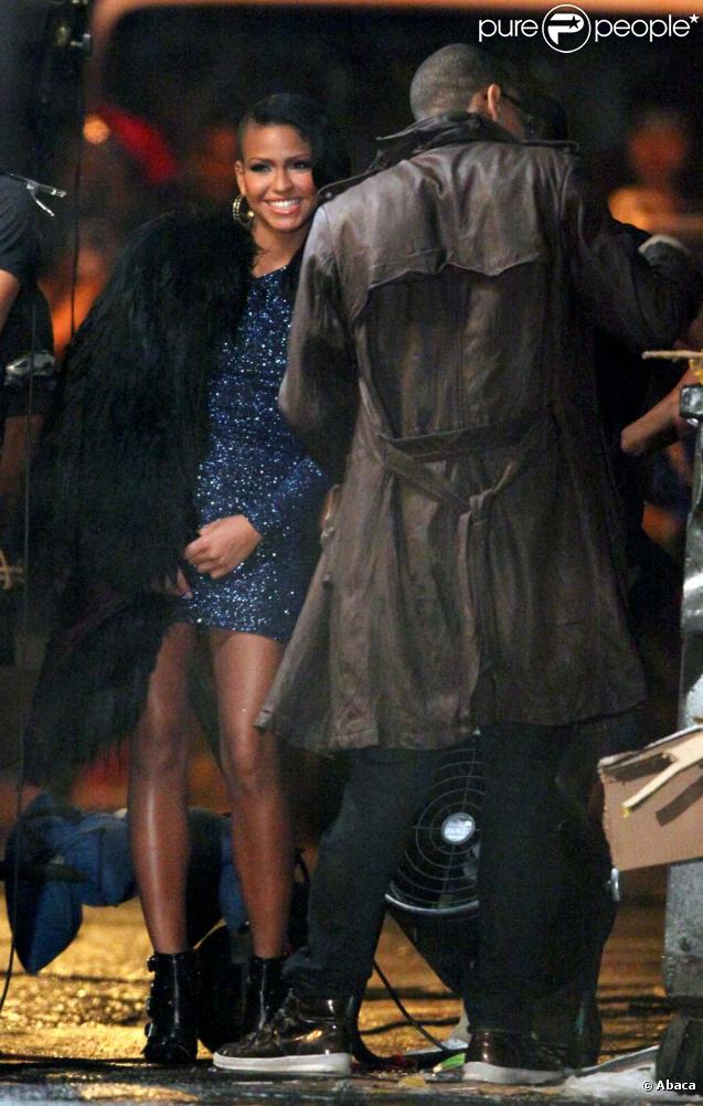 Chris Brown sur le tournage de son nouveau clip en octobre 2009 à Los Angeles.