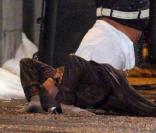 Chris Brown sur le tournage de son nouveau clip en octobre 2009 à Los Angeles.