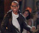 Chris Brown sur le tournage de son nouveau clip en octobre 2009 à Los Angeles.