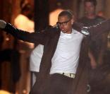 Chris Brown sur le tournage de son nouveau clip en octobre 2009 à Los Angeles.