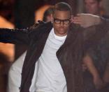 Chris Brown sur le tournage de son nouveau clip en octobre 2009 à Los Angeles.