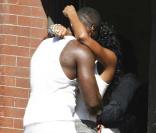 50 Cent et Kelly Rowland en plein tournage du clip Baby by me