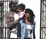 50 Cent et Kelly Rowland en plein tournage du clip Baby by me