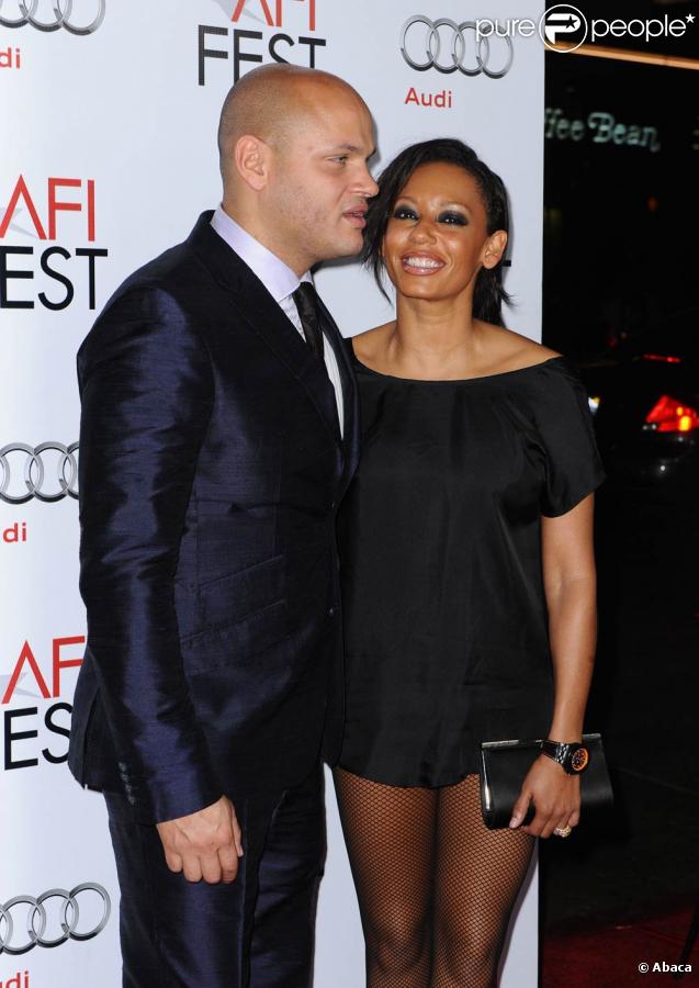 Mel B et son mari Stephen Belafonte à l'occasion de l'avant-première de  Bad Lieutenant , dans le cadre de l'AFI FEST, à Los Angeles, le 4 novembre 2009.